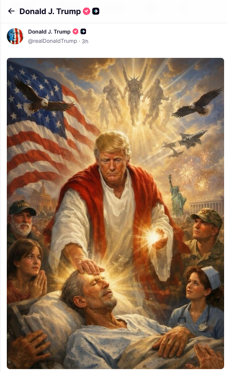 Tramp yenə diqqət mərkəzində - FOTO